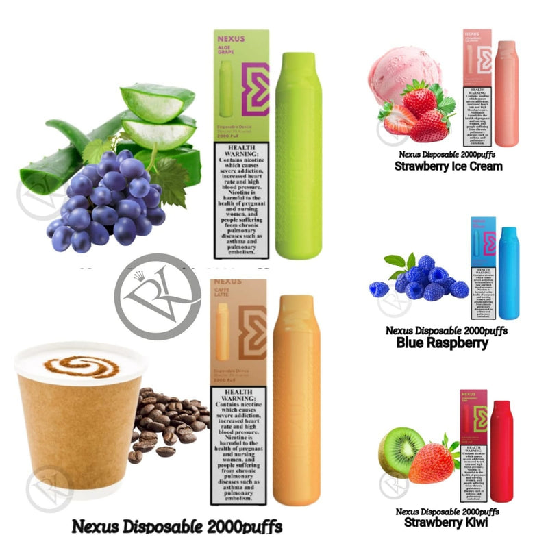 PODSALT Nexus Disposable 2000Puffs - Vape Escape UAE