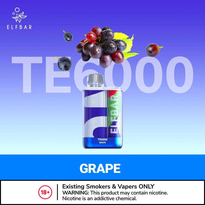 ELF BAR TE6000 DISPOSABLE VAPE IN DUBAI - Vape Escape UAE