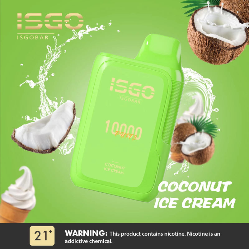 ISGO Bar 10000 Puffs Disposables Vape 5% - Vape Escape UAE