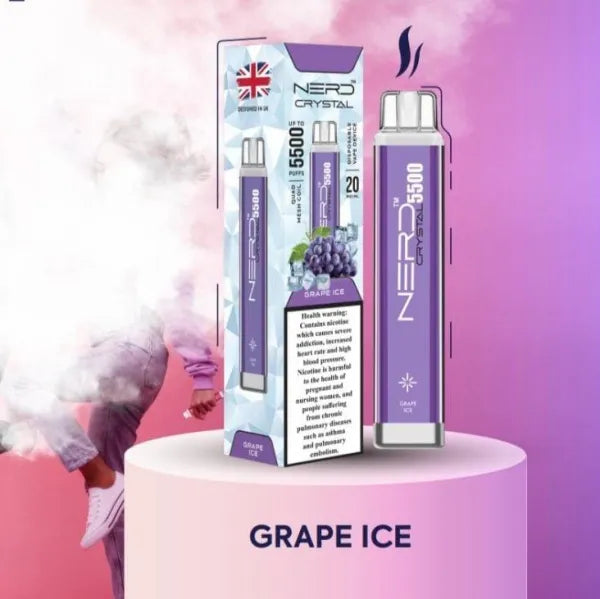NERD™ CRYSTAL 5500 PUFFS In Dubai, UAE. - Vape Escape UAE
