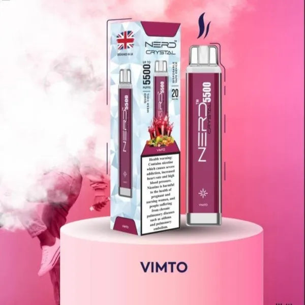 NERD™ CRYSTAL 5500 PUFFS In Dubai, UAE. - Vape Escape UAE