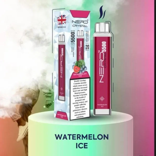 NERD™ CRYSTAL 5500 PUFFS In Dubai, UAE. - Vape Escape UAE
