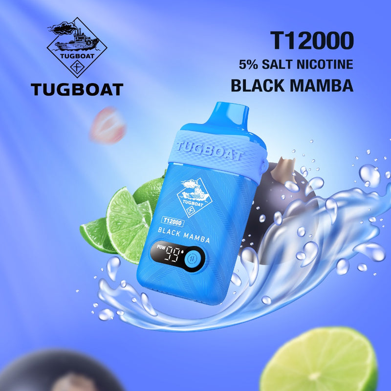 Tugboat T12000puffs 50mg - Vape Escape UAE