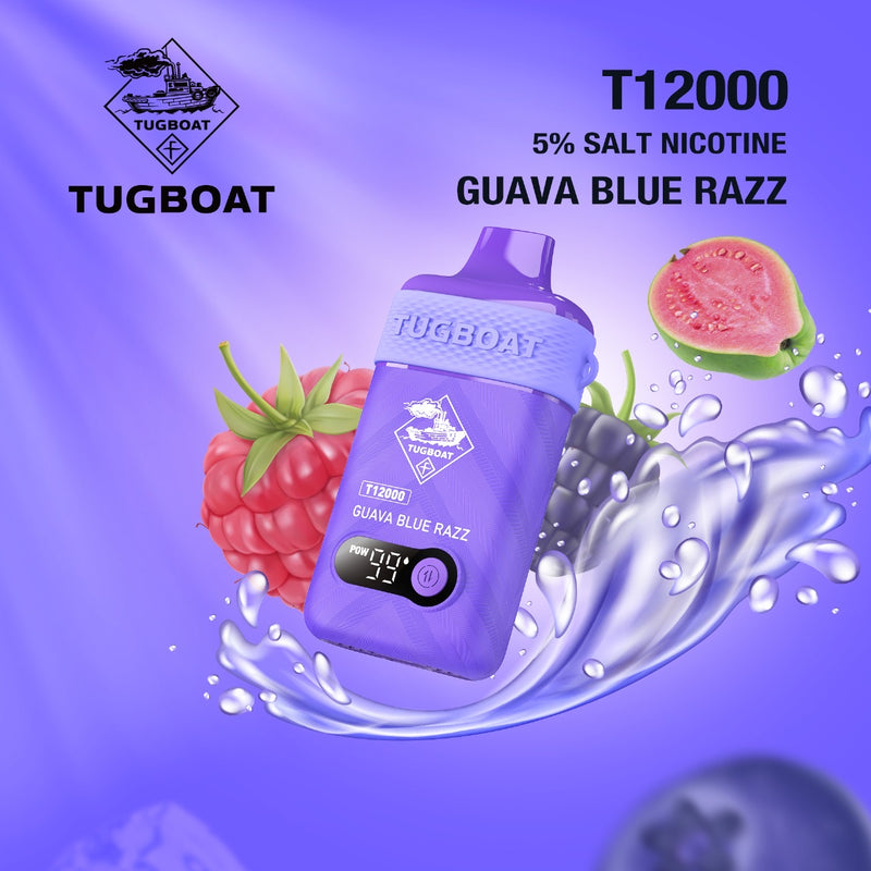 Tugboat T12000puffs 50mg - Vape Escape UAE