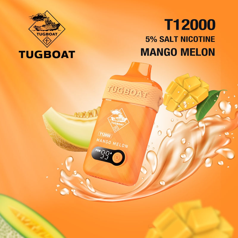 Tugboat T12000puffs 50mg - Vape Escape UAE