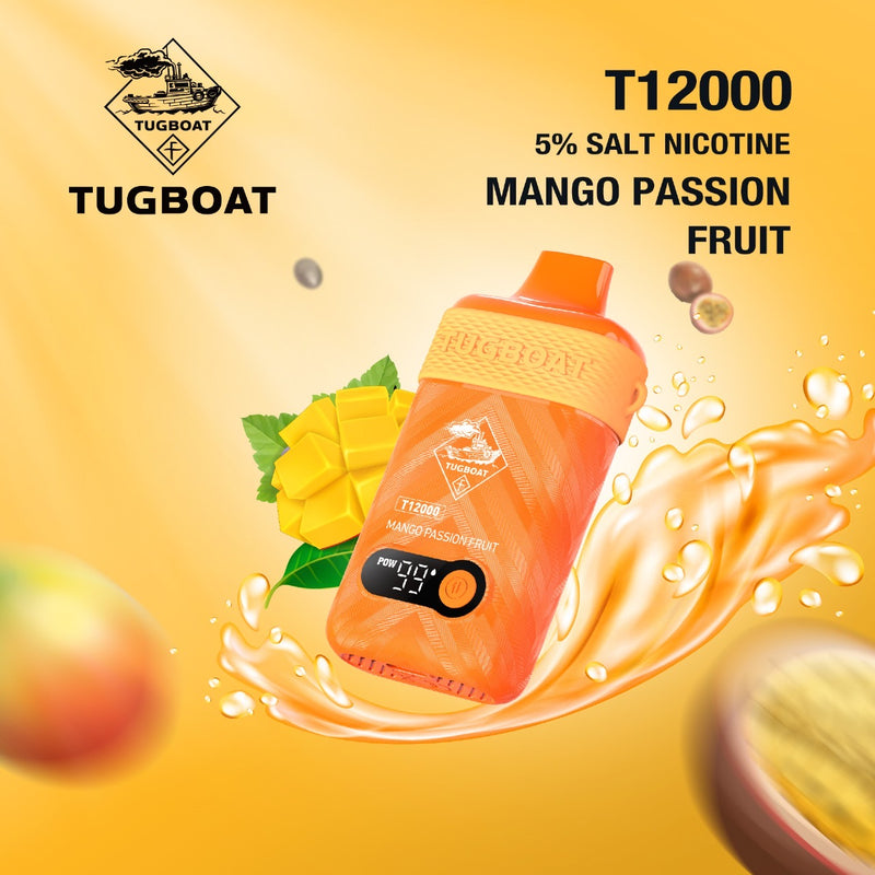 Tugboat T12000puffs 50mg - Vape Escape UAE