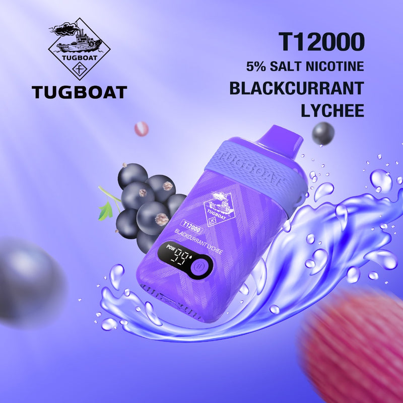 Tugboat T12000puffs 50mg - Vape Escape UAE