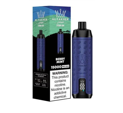 Al Fakher Crown Bar 8000 Puffs 5mg DTL (BIG CLOUD) ihn Dubai. - Vape Escape UAE