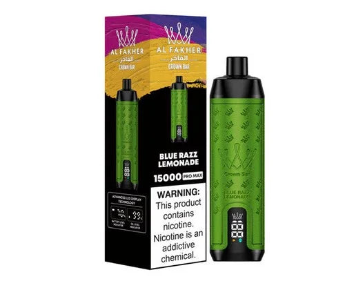 Al Fakher Crown Bar 15000 or 15K Puffs Pro Max 50MG in Dubai. - Vape Escape UAE