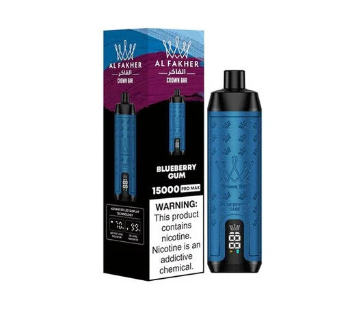 Al Fakher Crown Bar 15000 or 15K Puffs Pro Max 50MG in Dubai. - Vape Escape UAE