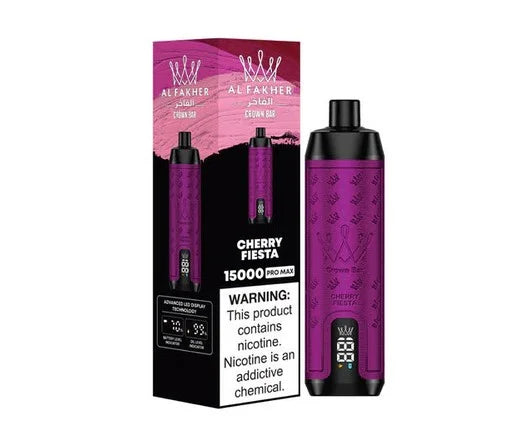 Al Fakher Crown Bar 15000 or 15K Puffs Pro Max 50MG in Dubai. - Vape Escape UAE