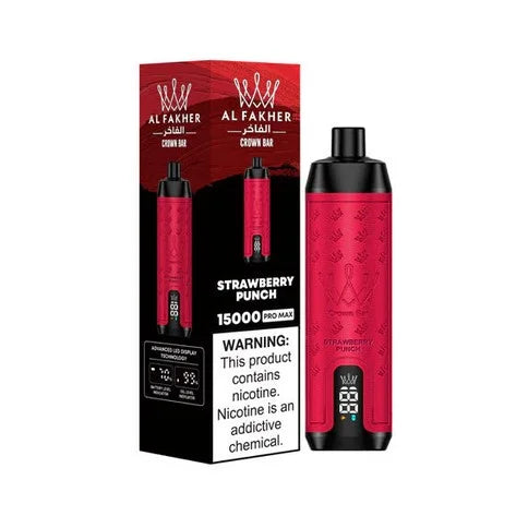 Al Fakher Crown Bar 15000 or 15K Puffs Pro Max 50MG in Dubai. - Vape Escape UAE