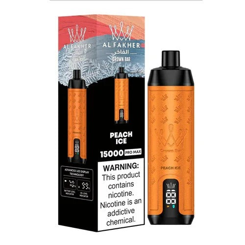 Al Fakher Crown Bar Pro Max 15000 Puffs Disposable Vape in Dubai UAE