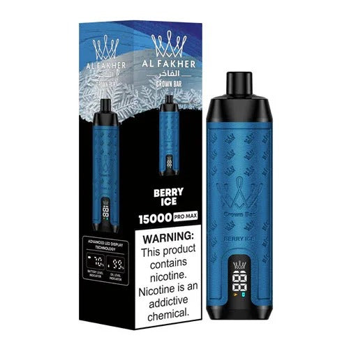 Al Fakher Crown Bar Pro Max 15000 Puffs Disposable Vape in Dubai UAE