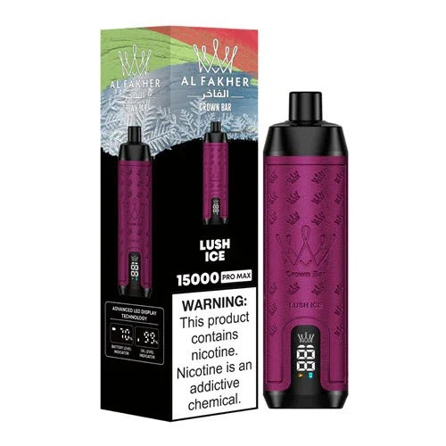 Al Fakher Crown Bar Pro Max 15000 Puffs Disposable Vape in Dubai UAE