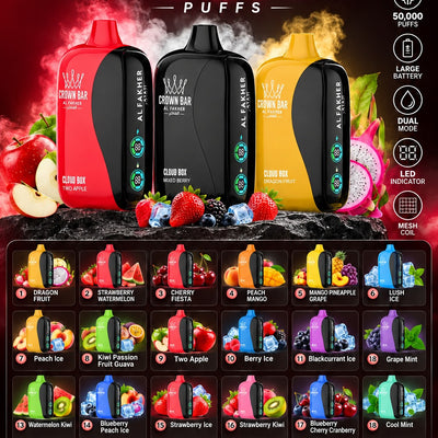 Al Fakher Crown Bar Cloud Box – Dubai UAE
