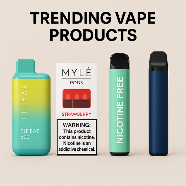 Buy Now trending Vape Bundle- Elf Bar, Myle, Puffmi, More In Dubai At vape Escape store.