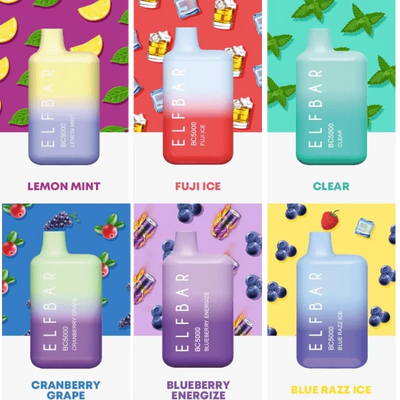 Elf Bar 5000 Puffs  Ice King/ Elf Bar BC 5000 Puffs bundle offer in Dubai