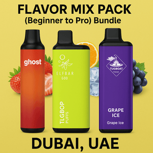 Flavor Mix Pack (Beginner to Pro) Bundle ( Ghost, Elf Bar, Tugboat) In Dubai, UAE - Vape Escape UAE