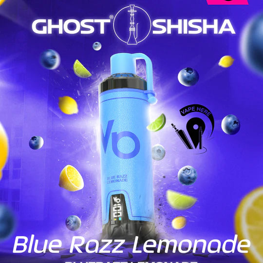 GHOST SHISHA 15000 PUFFS DISPOSABLE VAPE 5mg by Vapes Bar