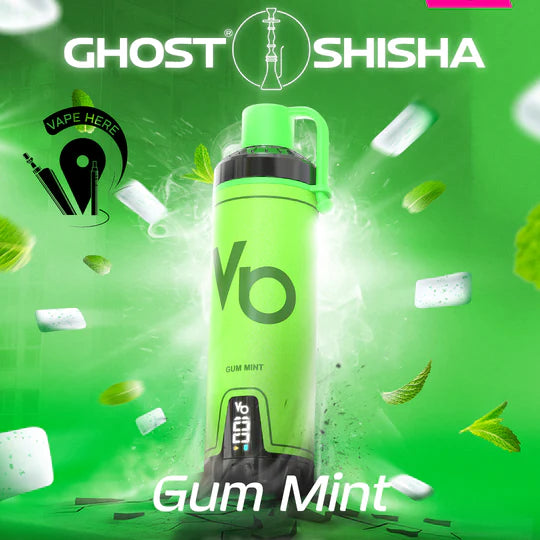 GHOST SHISHA 15000 PUFFS DISPOSABLE VAPE 5mg by Vapes Bar