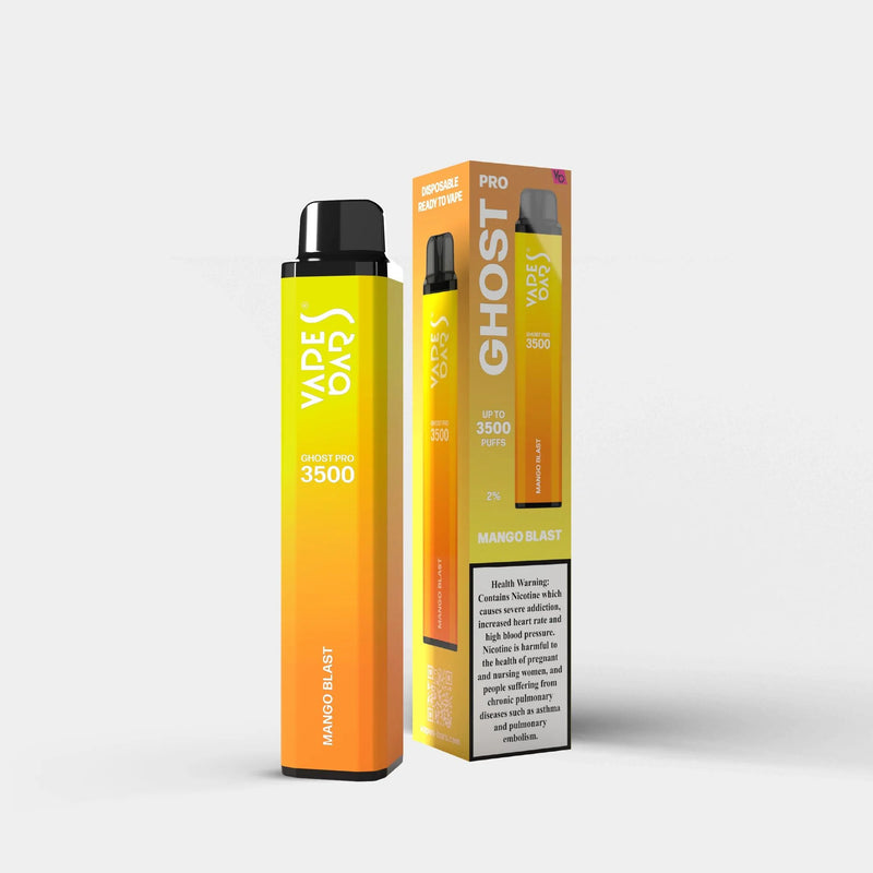 Vapes Bars Ghost Pro 2% nicotine 3500 Puff Disposable in Dubai - Vape Escape UAE