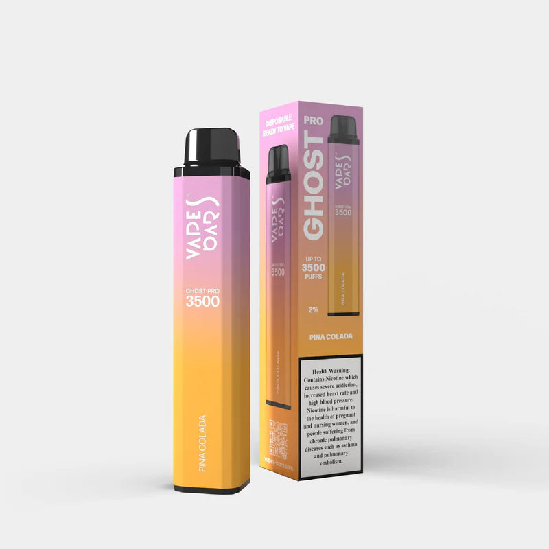 Vapes Bars Ghost Pro 2% nicotine 3500 Puff Disposable in Dubai - Vape Escape UAE