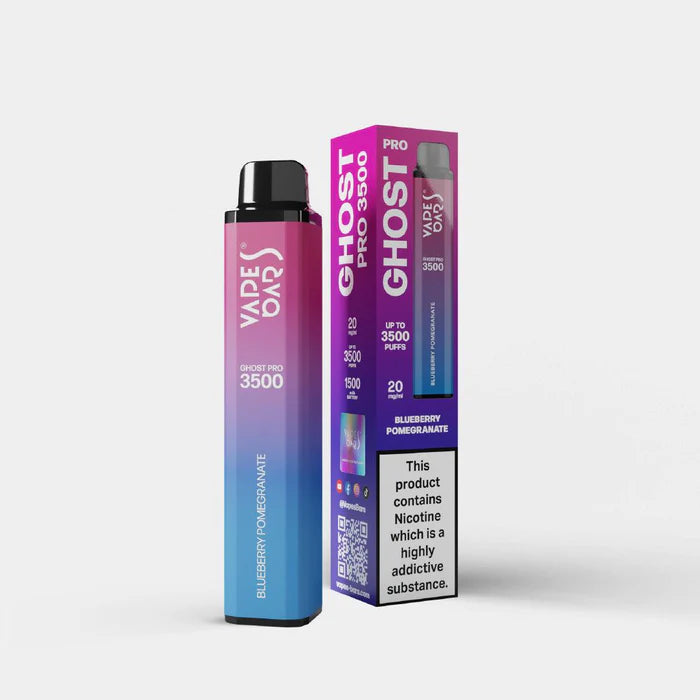 Vapes Bars Ghost Pro 2% nicotine 3500 Puff Disposable in Dubai - Vape Escape UAE