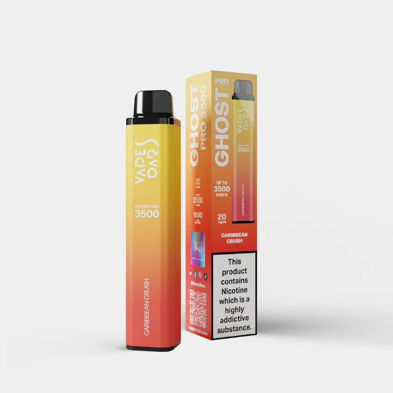 Vapes Bars Ghost Pro 2% nicotine 3500 Puff Disposable in Dubai - Vape Escape UAE