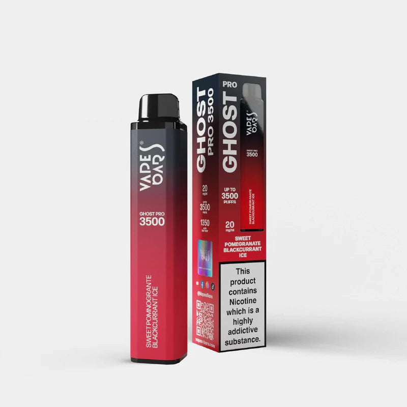 Vapes Bars Ghost Pro 2% nicotine 3500 Puff Disposable in Dubai - Vape Escape UAE