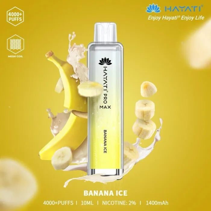 Hayati Pro Max 4000 Disposable Vape 4000 Puffs in Dubai - Vape Escape UAE