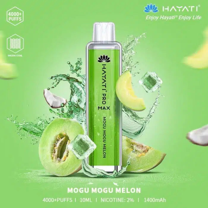 Hayati Pro Max 4000 Disposable Vape 4000 Puffs in Dubai - Vape Escape UAE