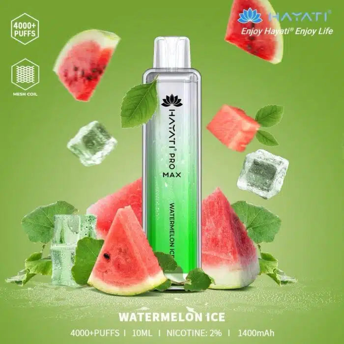 Hayati Pro Max 4000 Disposable Vape 4000 Puffs in Dubai - Vape Escape UAE