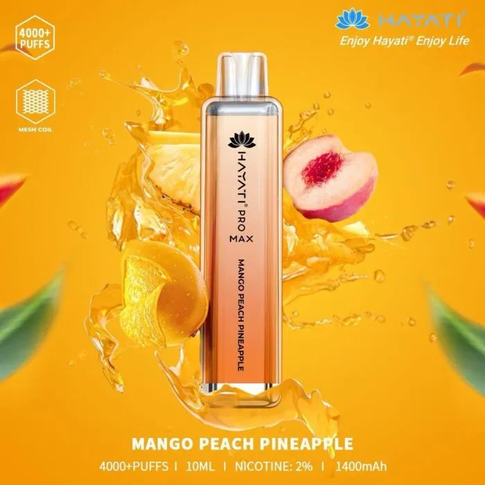 Hayati Pro Max 4000 Disposable Vape 4000 Puffs in Dubai - Vape Escape UAE