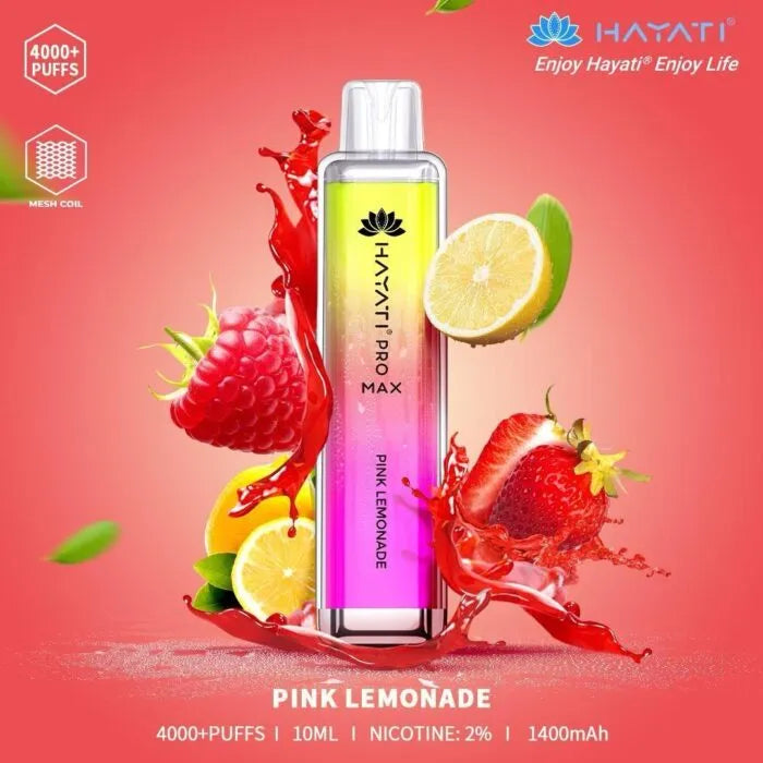 Hayati Pro Max 4000 Disposable Vape 4000 Puffs in Dubai - Vape Escape UAE