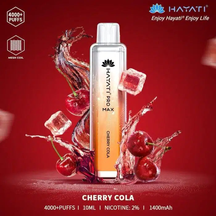 Hayati Pro Max 4000 Disposable Vape 4000 Puffs in Dubai - Vape Escape UAE