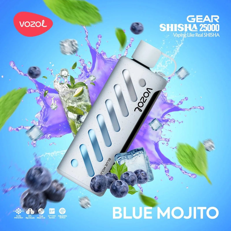 VOZOL GEAR SHISHA 25000 - Vape Escape UAE