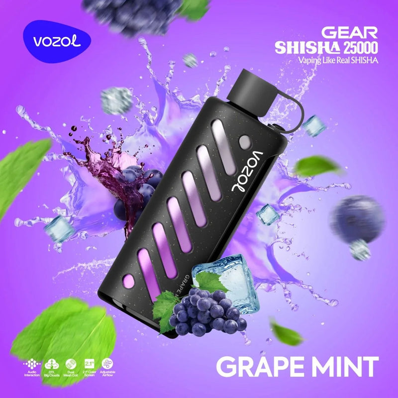 VOZOL GEAR SHISHA 25000 - Vape Escape UAE