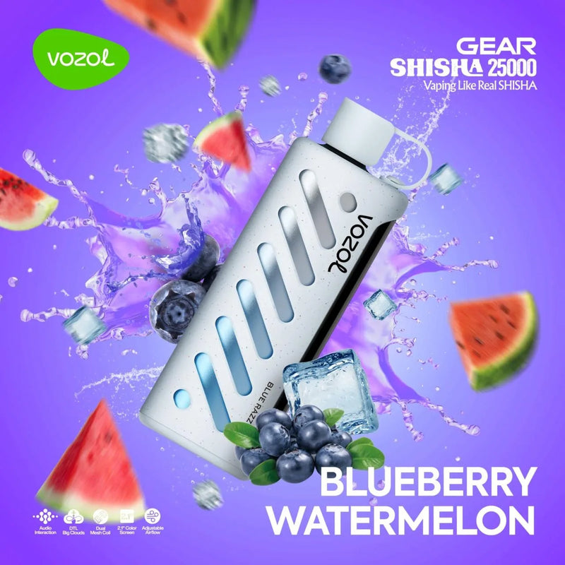 VOZOL GEAR SHISHA 25000 - Vape Escape UAE