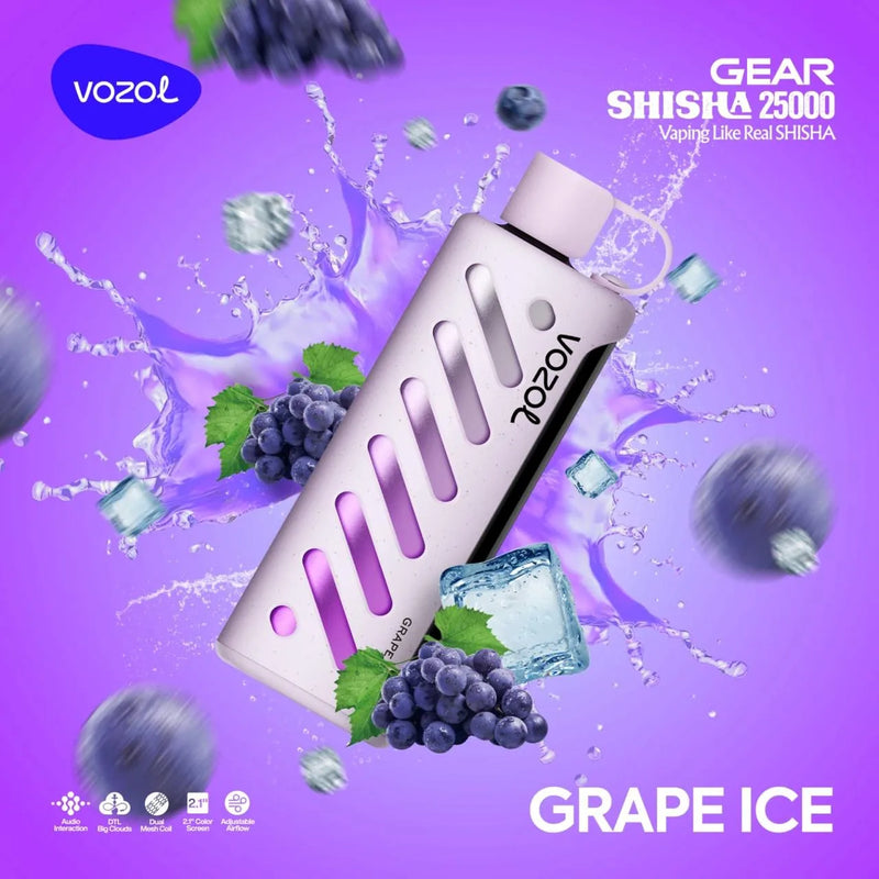 VOZOL GEAR SHISHA 25000 - Vape Escape UAE