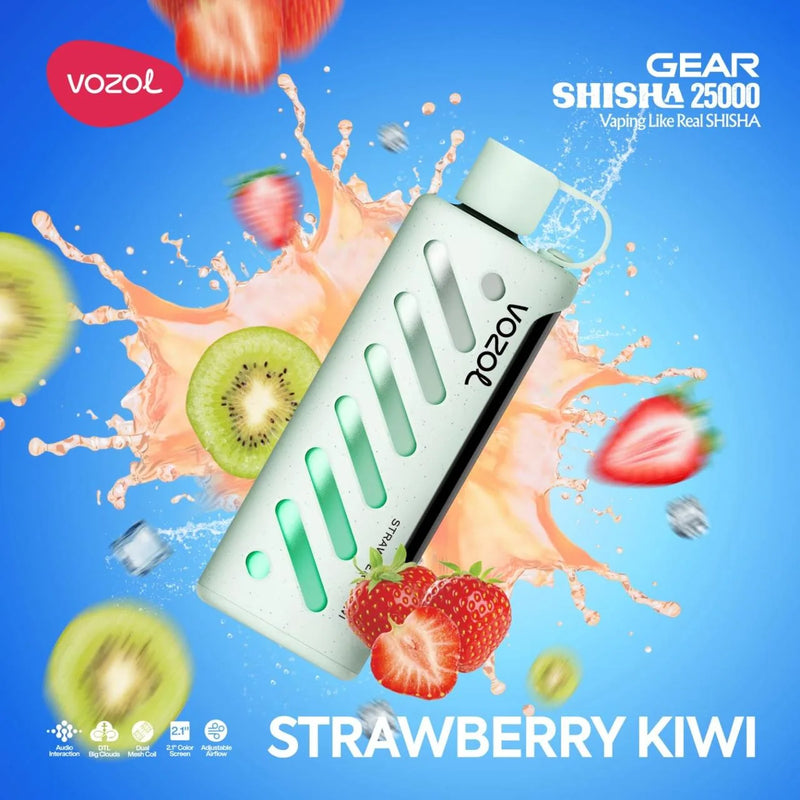 VOZOL GEAR SHISHA 25000 - Vape Escape UAE