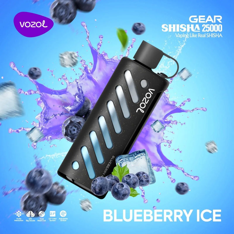 VOZOL GEAR SHISHA 25000 - Vape Escape UAE