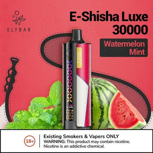 New ELFBAR E-Shisha Luxe 30000 Puffs Disposable in Duabi, UAE. - Vape Escape UAE