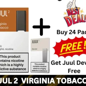 Buy Juul 2 Virginia Tobacco Get Free Juul 2 Kit - Vape Escape UAE