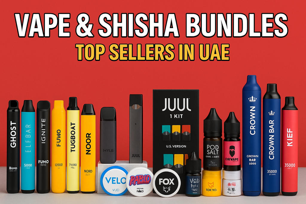 Shisha Monster Pack  Bundle ( Crown Bar, Ghost Shisha, Kief ) In Dubai, UAE- same day delivery across uae