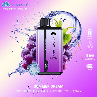 Hayati Pro Max 15000 Puffs Disposable Vape – Original, 2% Nic, Free UAE Delivery - Vape Escape UAE