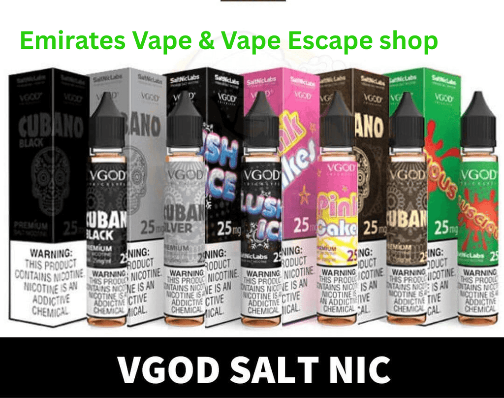 VGOD Salt Nicotine E-liquid – 25mg & 50mg | Premium Vape Juice in Dubai - Vape Escape UAE