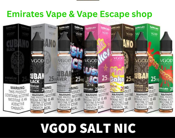 VGOD Salt Nicotine E-liquid – 25mg & 50mg | Premium Vape Juice in Dubai - Vape Escape UAE