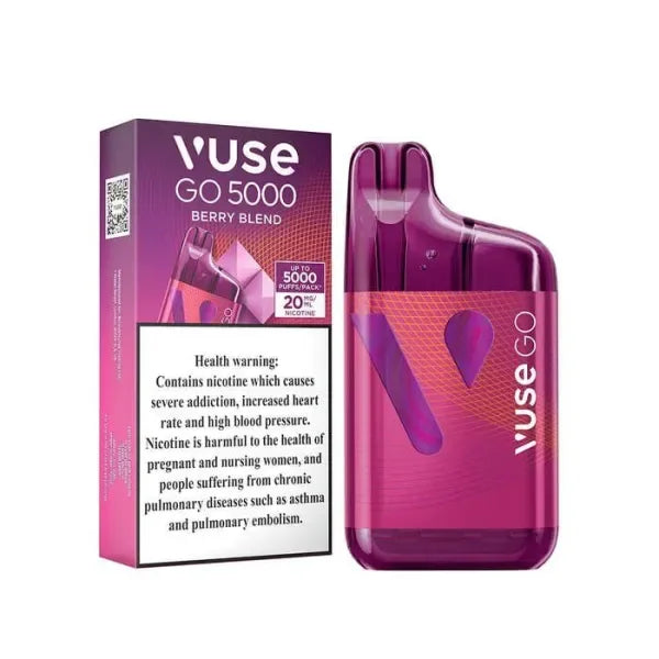 Vuse Go 5000 Berry Blend Disposable Vape flavor Dubai