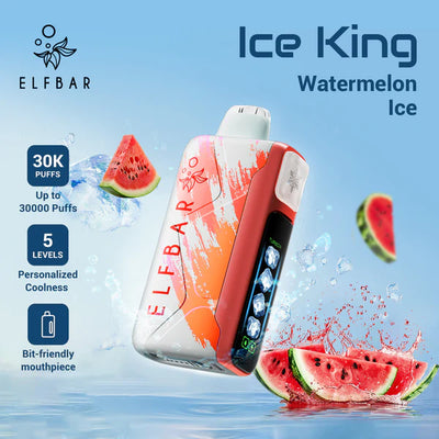Elf Bar Ice King, Ice King 30000, Elf Bar 30000 puffs, disposable vape In Dubai - Vape Escape UAE